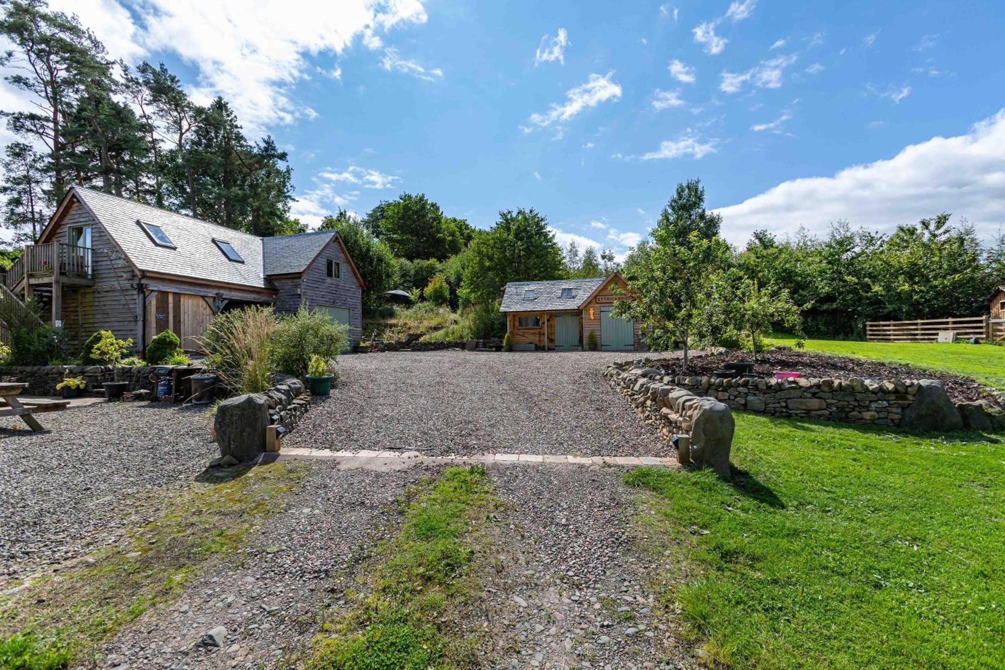 The Barn At Dormouse Cottage Selkirk Exteriör bild