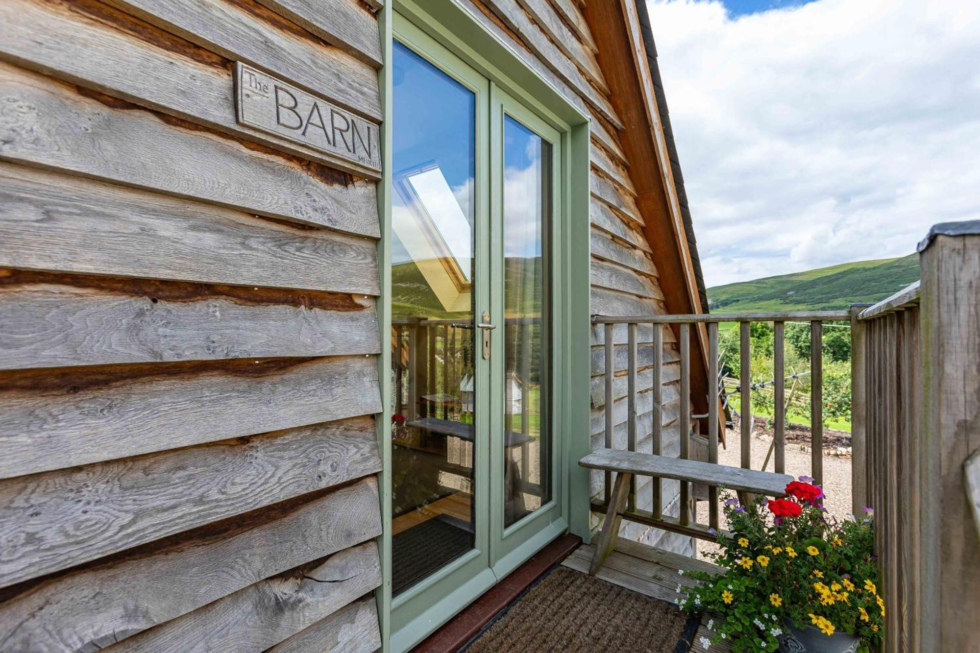The Barn At Dormouse Cottage Selkirk Exteriör bild