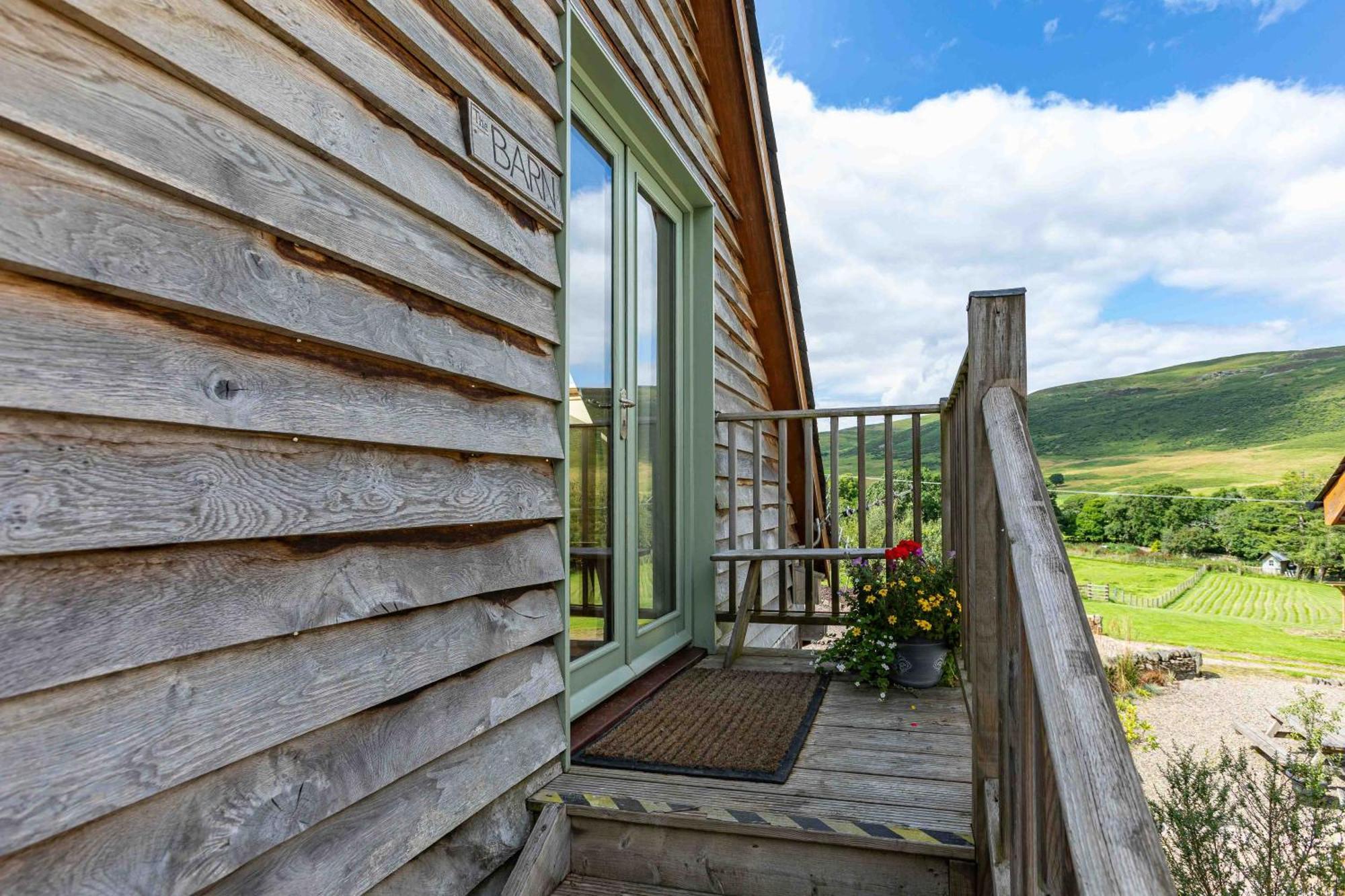 The Barn At Dormouse Cottage Selkirk Exteriör bild