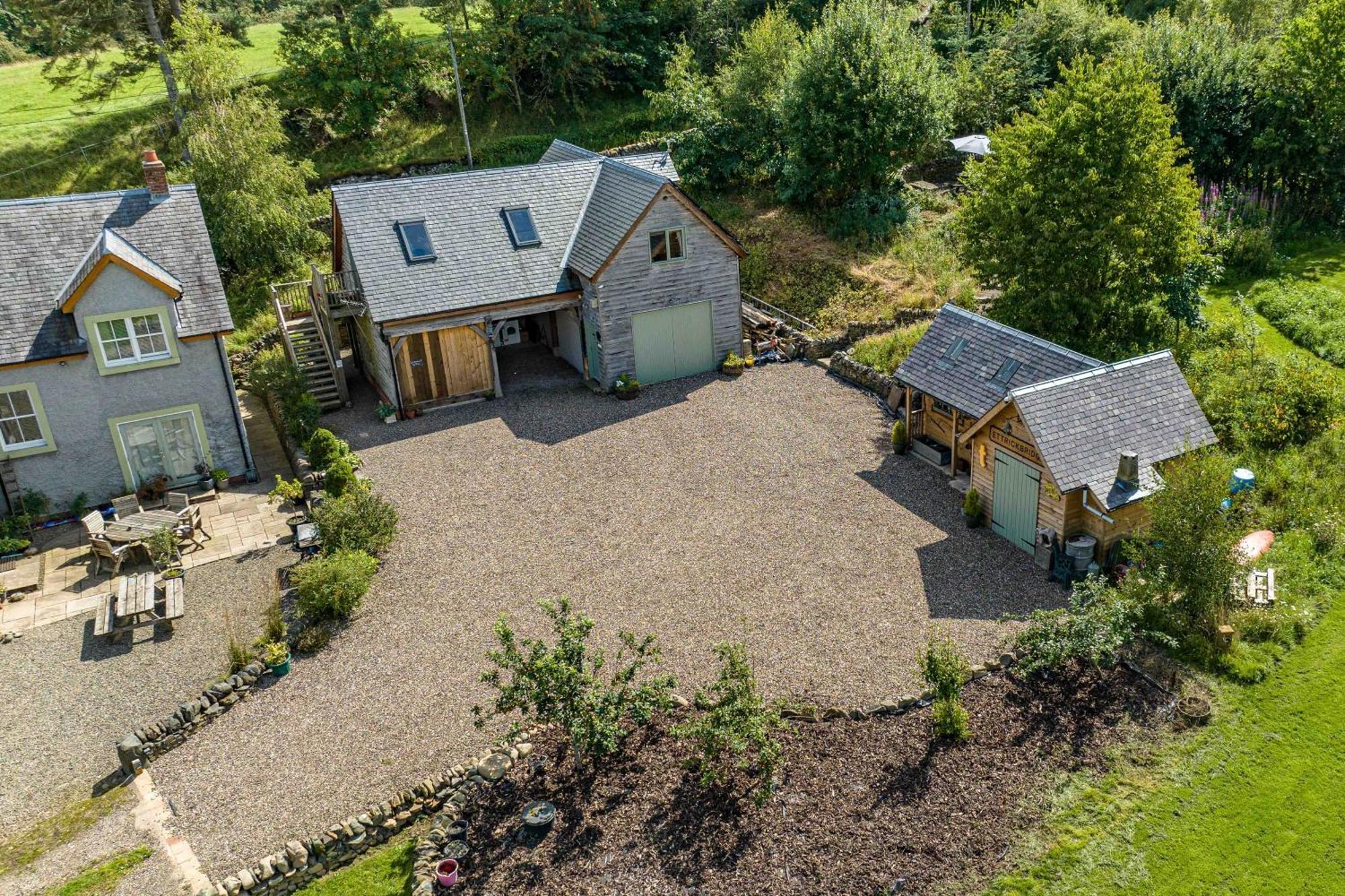 The Barn At Dormouse Cottage Selkirk Exteriör bild