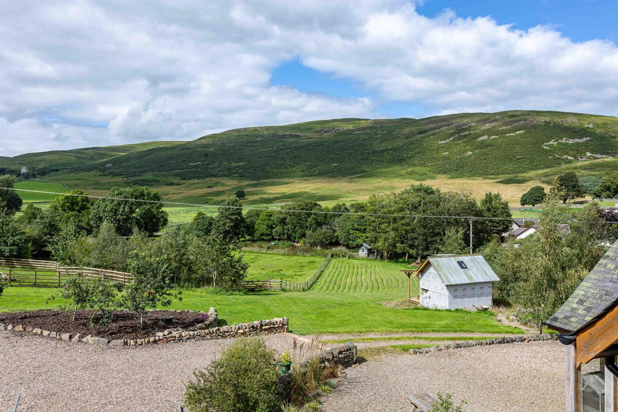 The Barn At Dormouse Cottage Selkirk Exteriör bild